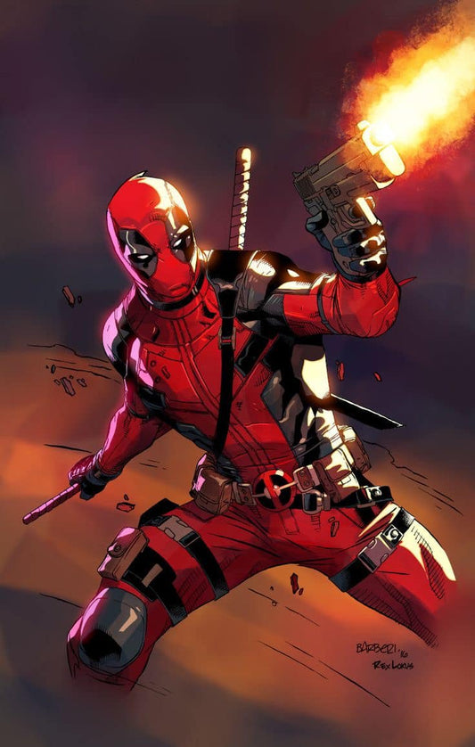 Deadpool Action Pose Print Poster