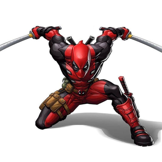 Deadpool Action Posing Print Poster
