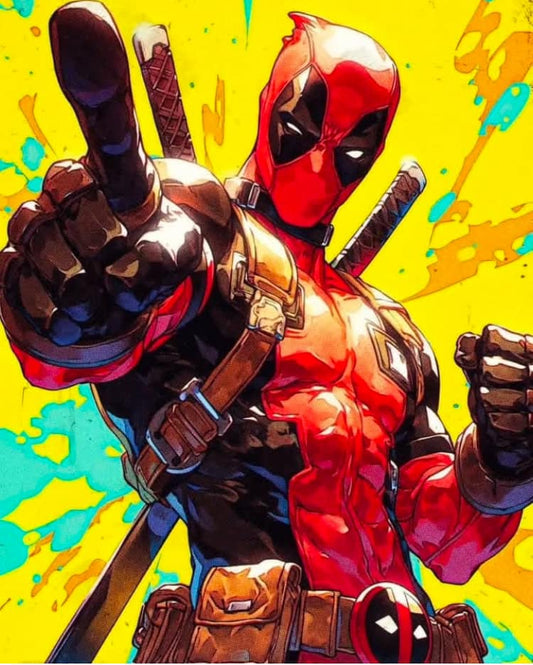 Deadpool Artwork Print Poster