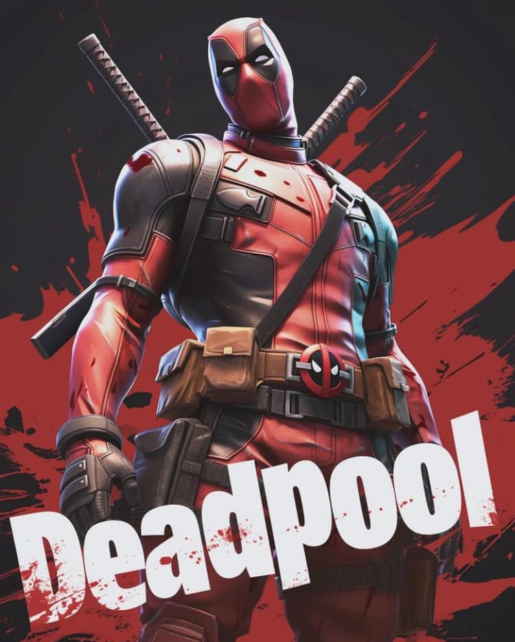 Deadpool Character Art (2) Jigsaw Puzzle
