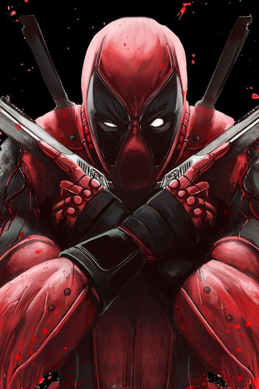 Deadpool Character Portrait Print Poster