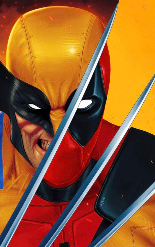 Deadpool Portrait Action Print Poster