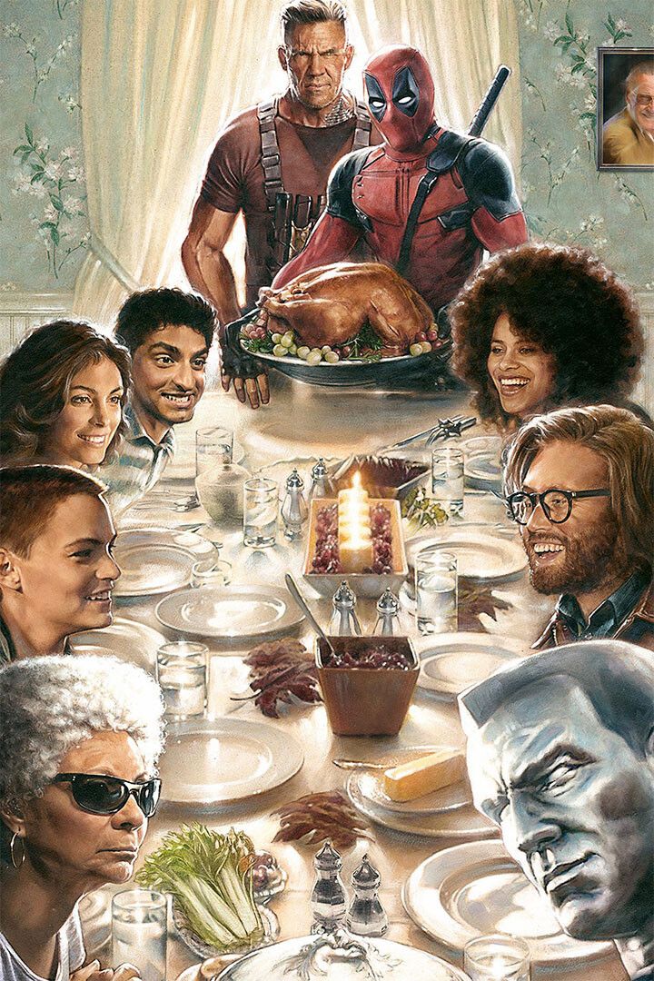 Deadpool 2 Movie Comedy Action Adventure Print Wall Home Decor Jigsaw Puzzle