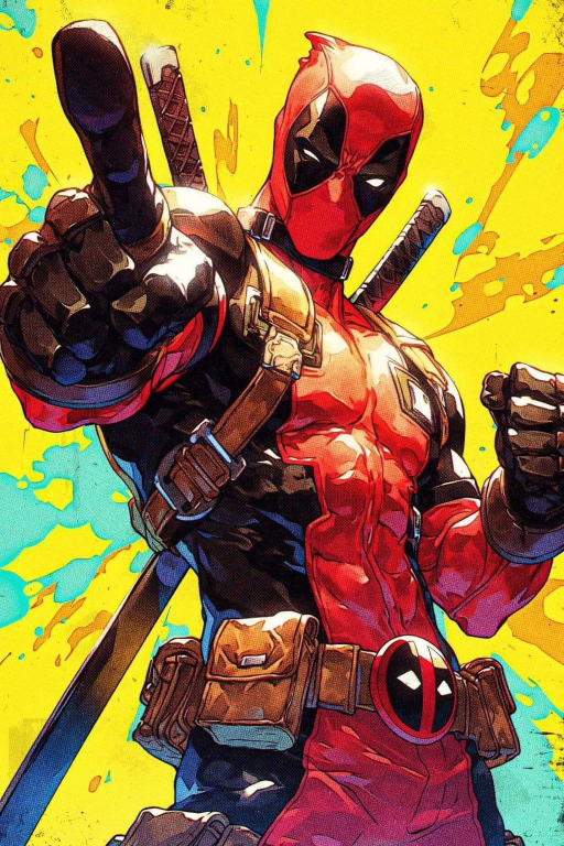 Deadpool 412 Print Poster