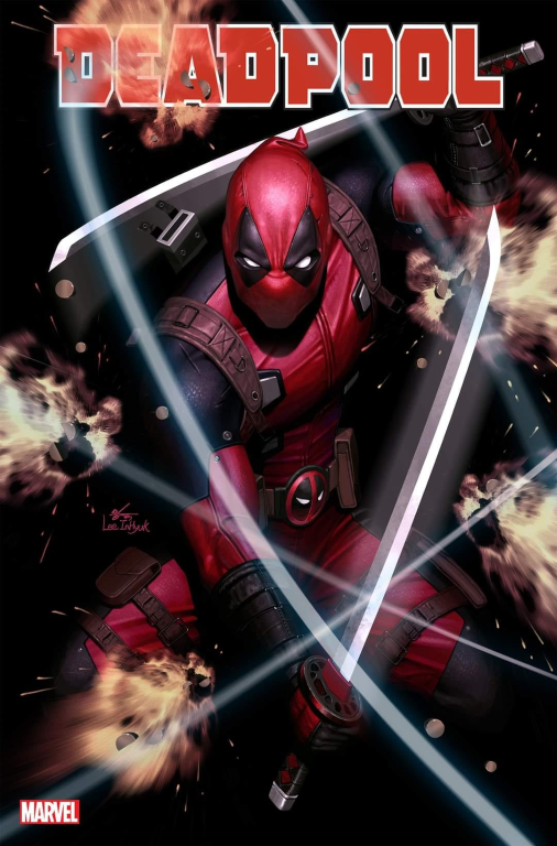 Deadpool Dual Katana 01 Print Poster