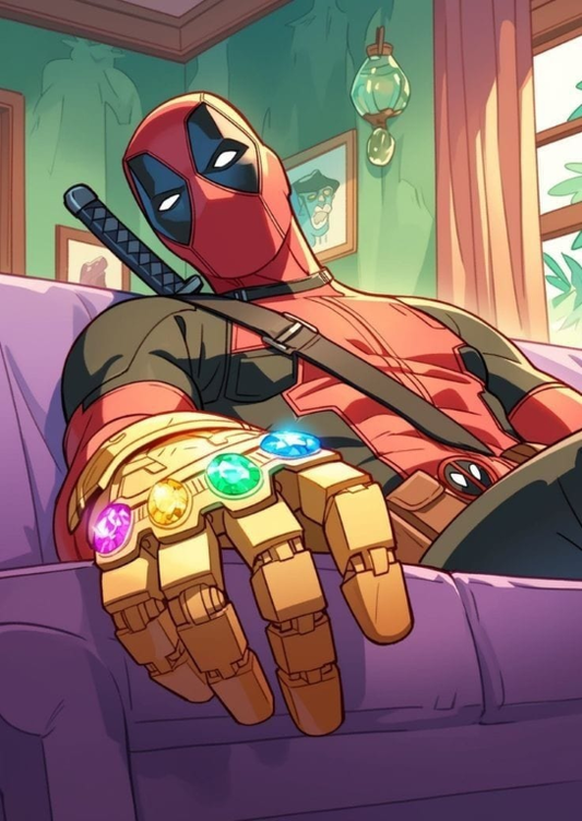 Deadpool Infinity Gauntlet 247 Print Poster