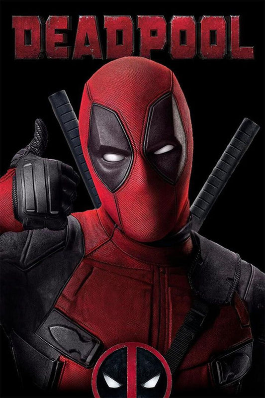 Deadpool Movie Superheroes Comedy Action Print Wall Home Decor Jigsaw Puzzle