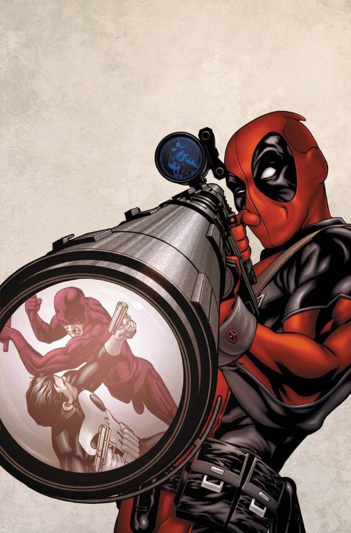 Deadpool Sniper View 467 Print Poster