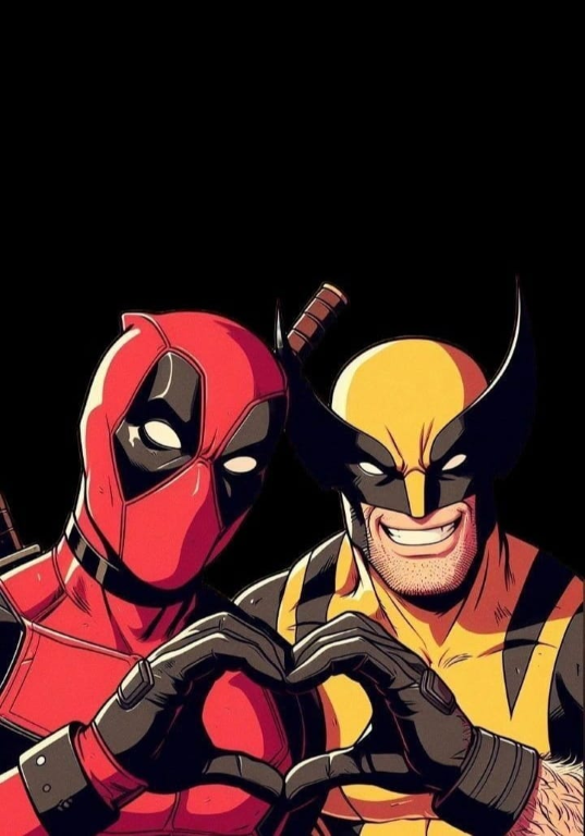 Deadpool Wolverine 8372 Print Poster