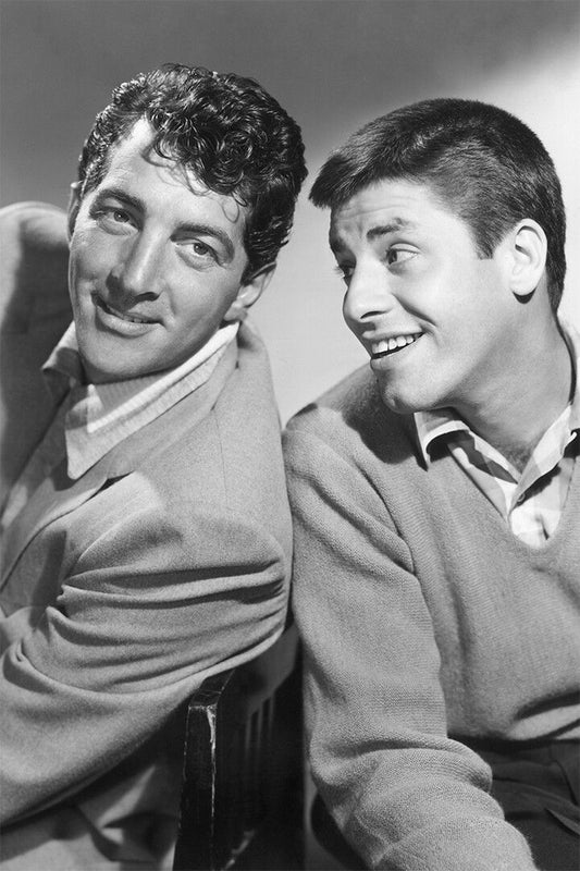 Dean Martin Jerry Lewis Actors Print Jigsaw Puzzle