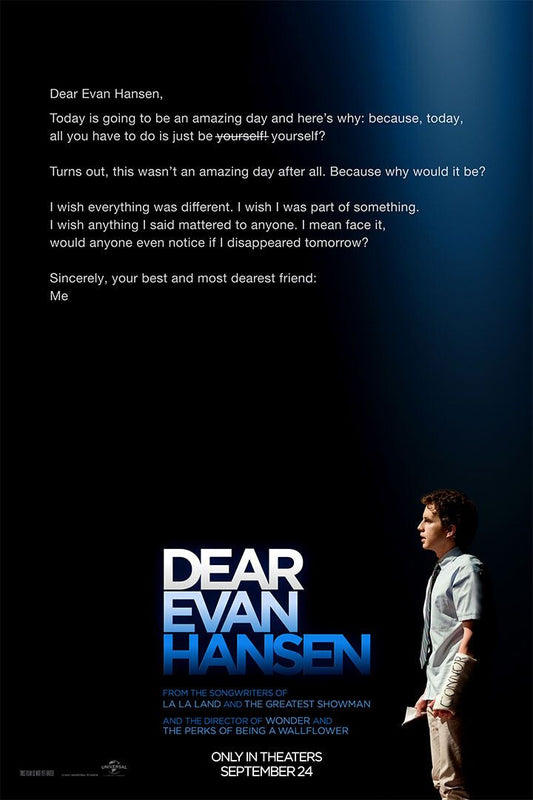 Dear Evan Hansen Movie 2021 Drama Musical Painting Jigsaw Puzzle