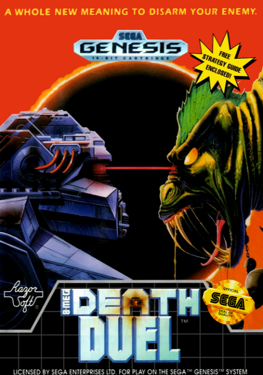 Death Duel (Usa) Genesis Print Poster