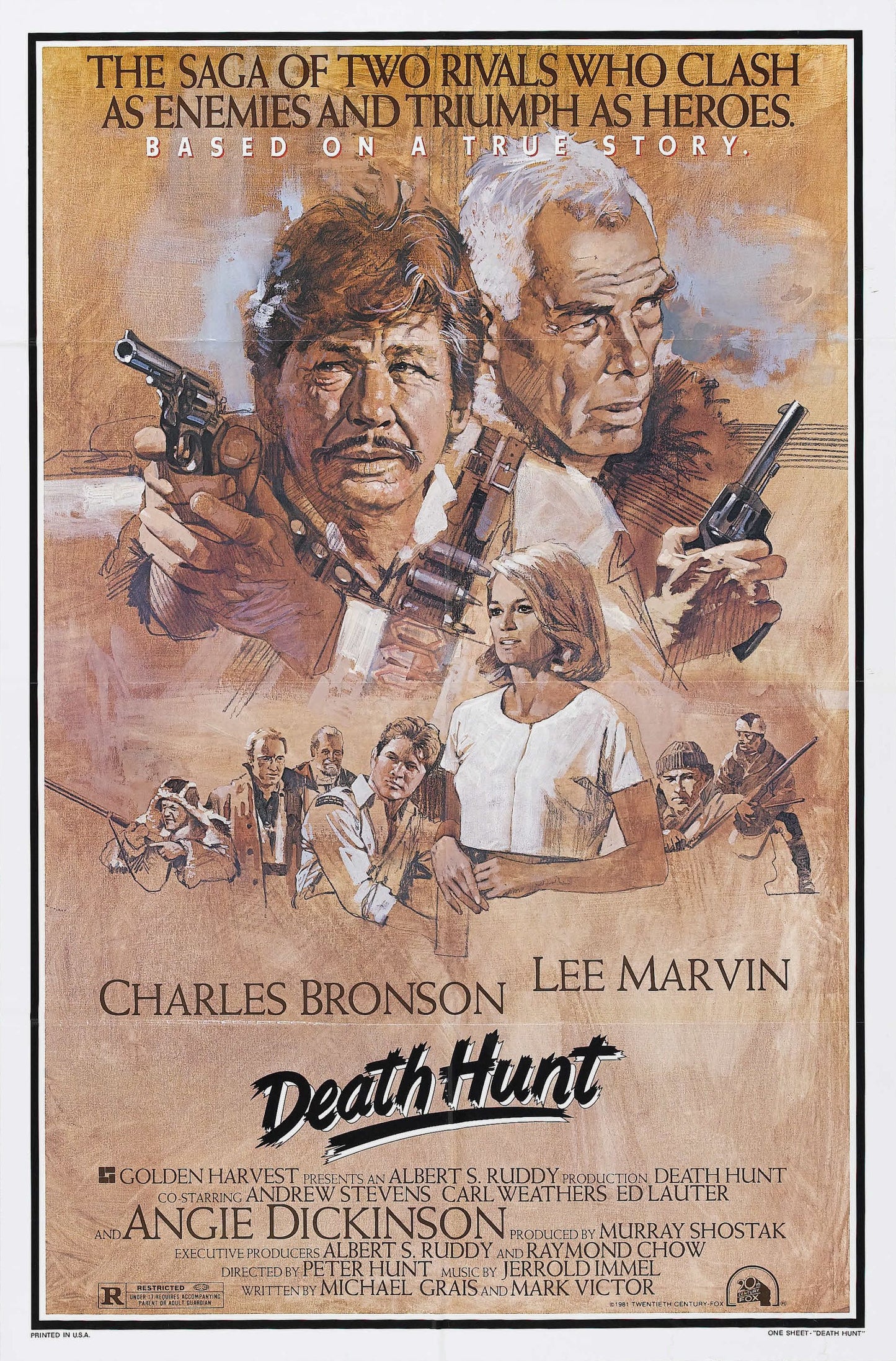 Death Hunt 01 Movie Magnet