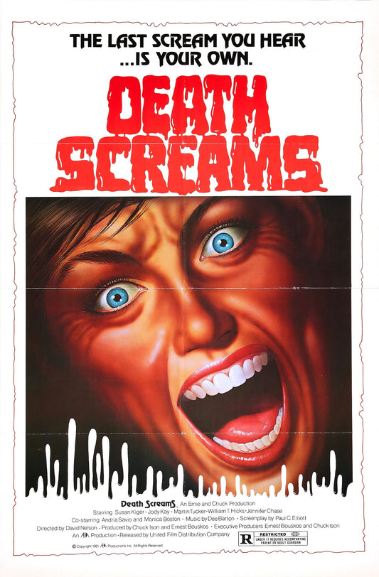 Death Screams 01 Movie Magnet