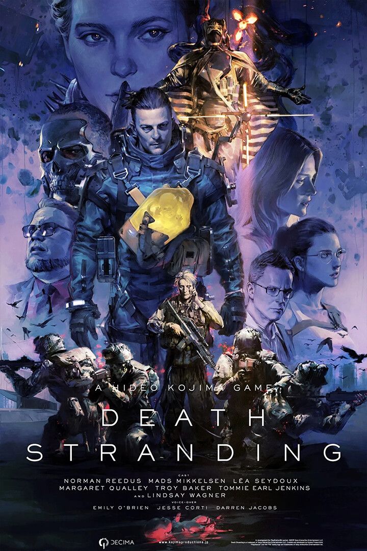 Death Strading Kojima Productions Game Jigsaw Puzzle Jigsaw Puzzle