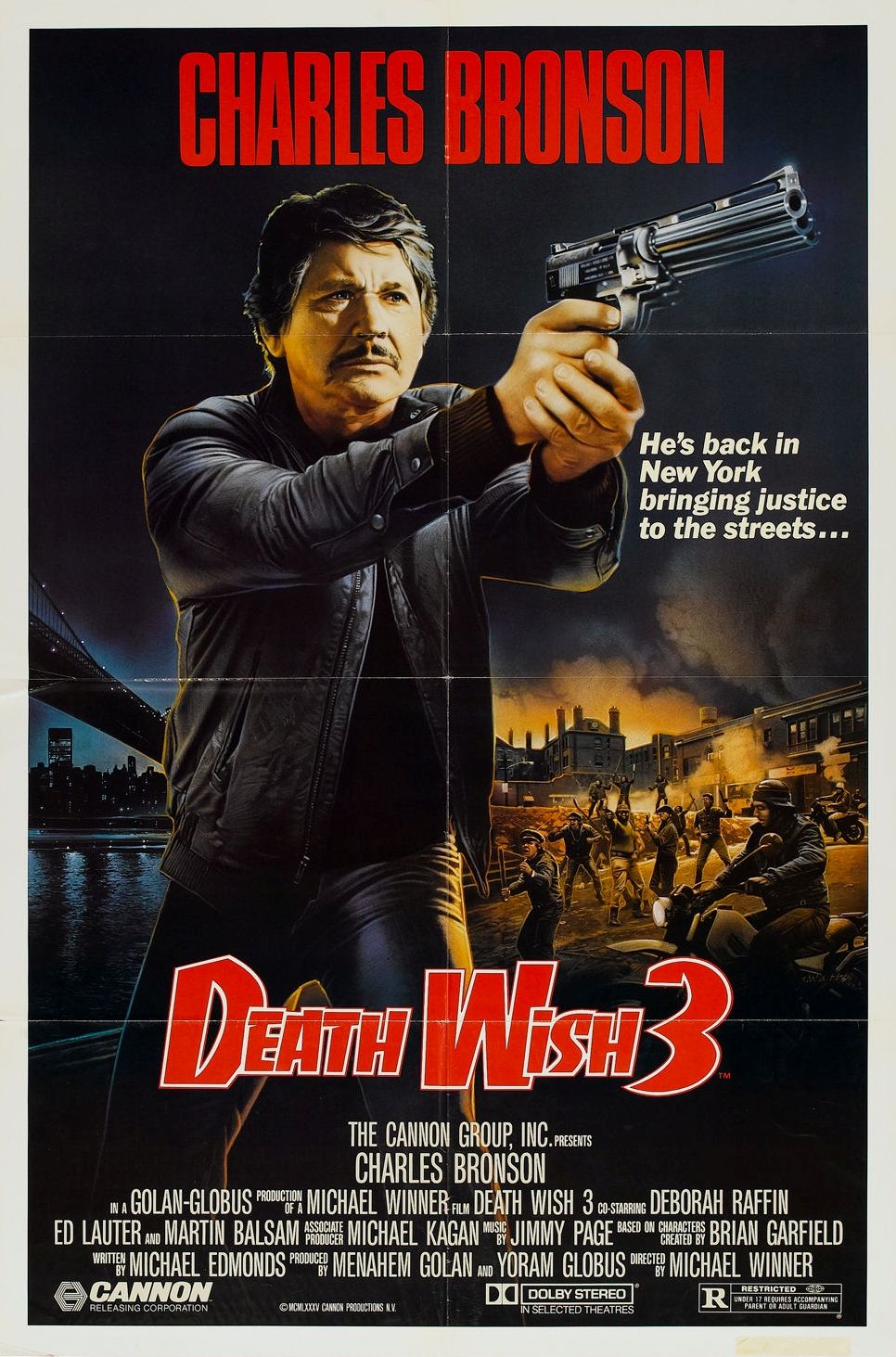 Death Wish 3 01 Movie Magnet
