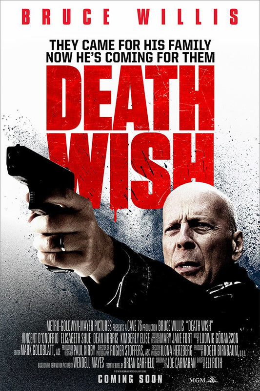 Death Wish Movie Dram Aciton Crime Painting Print Jigsaw Puzzle