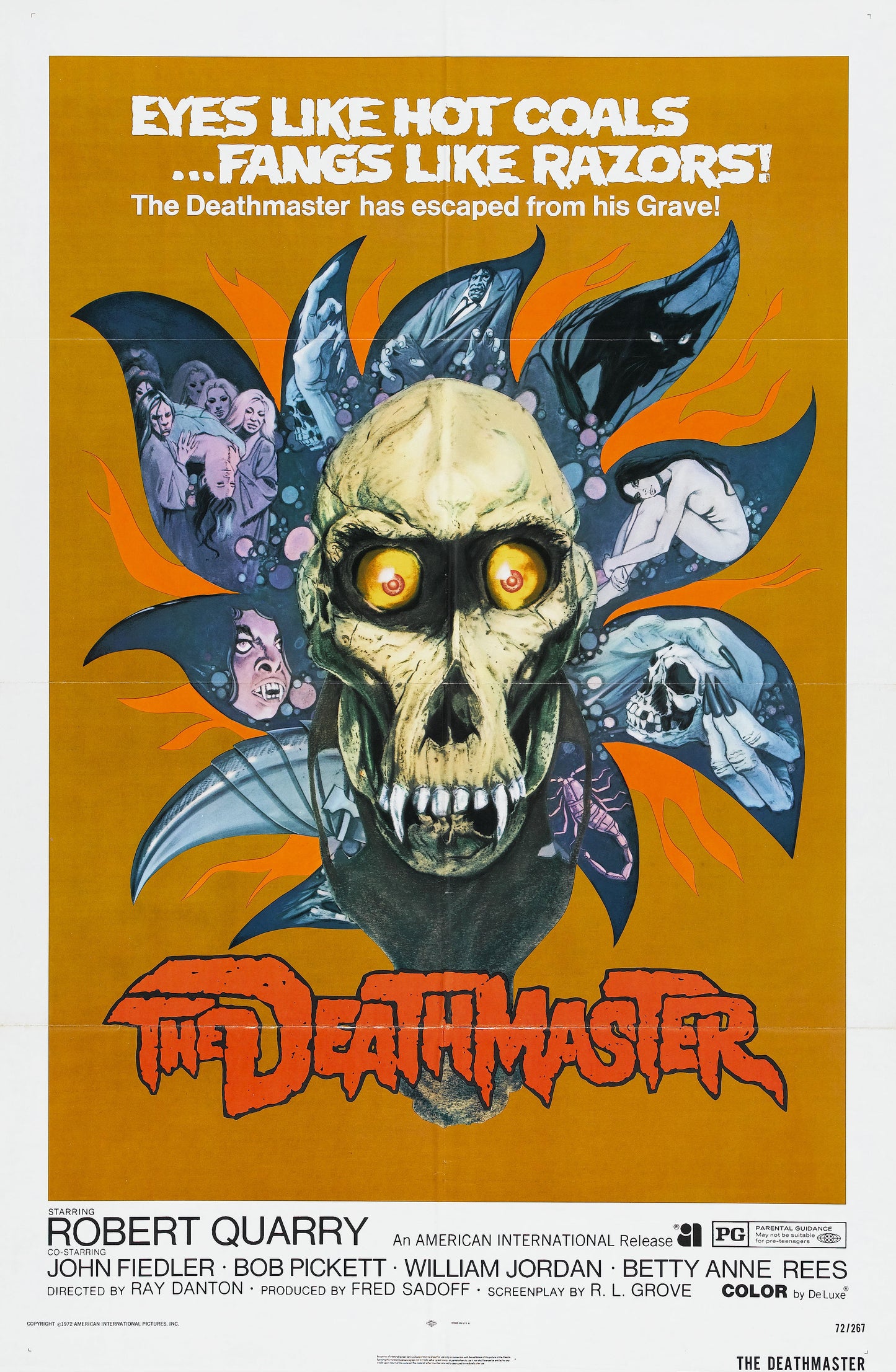 Deathmaster 01 Movie Magnet