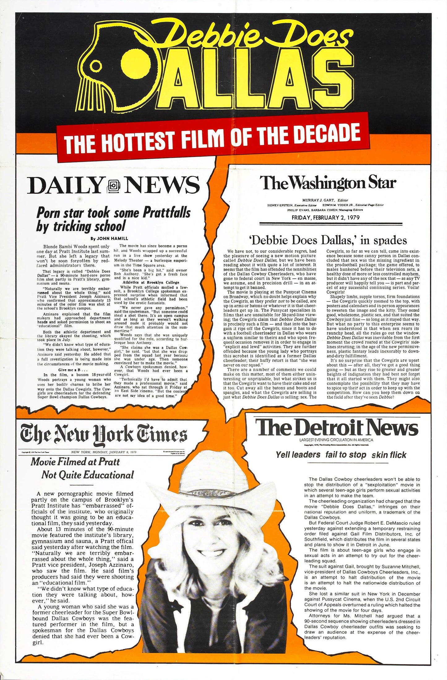 Debbie Does Dallas 02 Movie Magnet