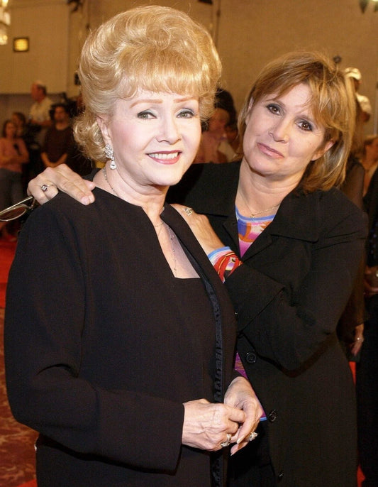 Debbie Reynolds & Daughter Carrie Fisher Poster Picture Photo Print