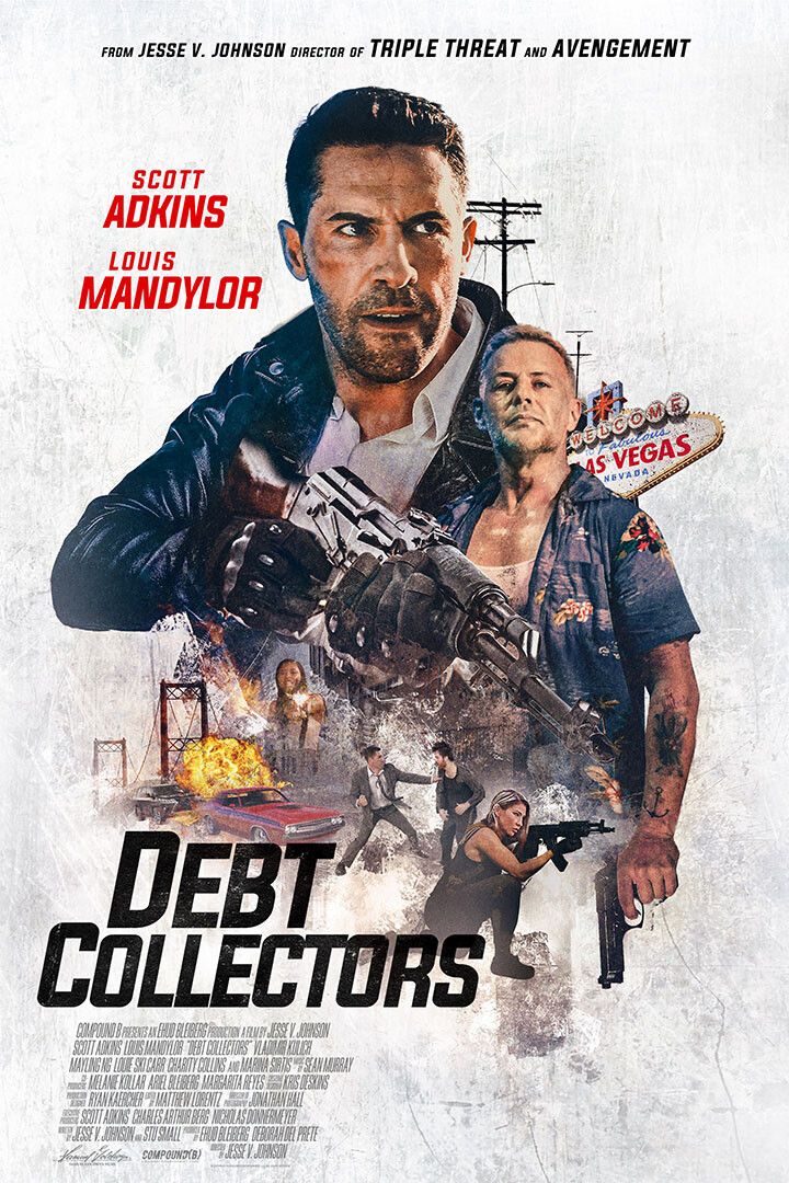 Debt Collectors Movie 2020 Dram Comedy Painting Keychain