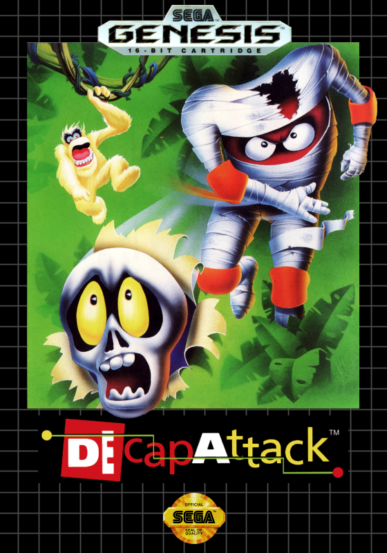 Decap Attack (Usa) Genesis Print Poster