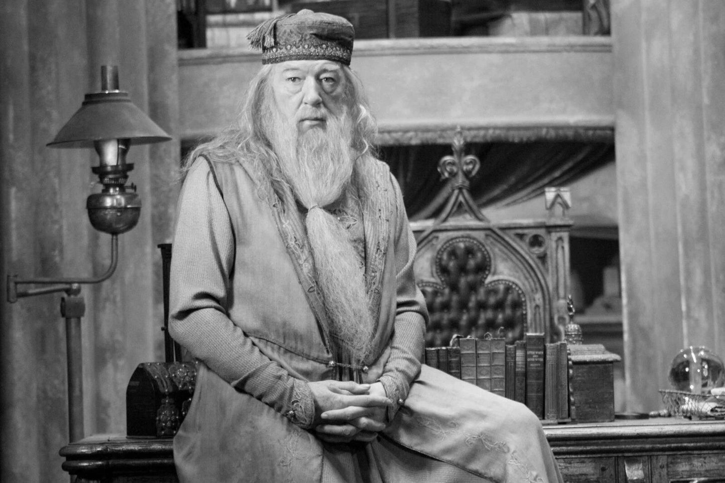 Deceased Actor Michael Gambon As Dumbledore Picture Magnet Magnet