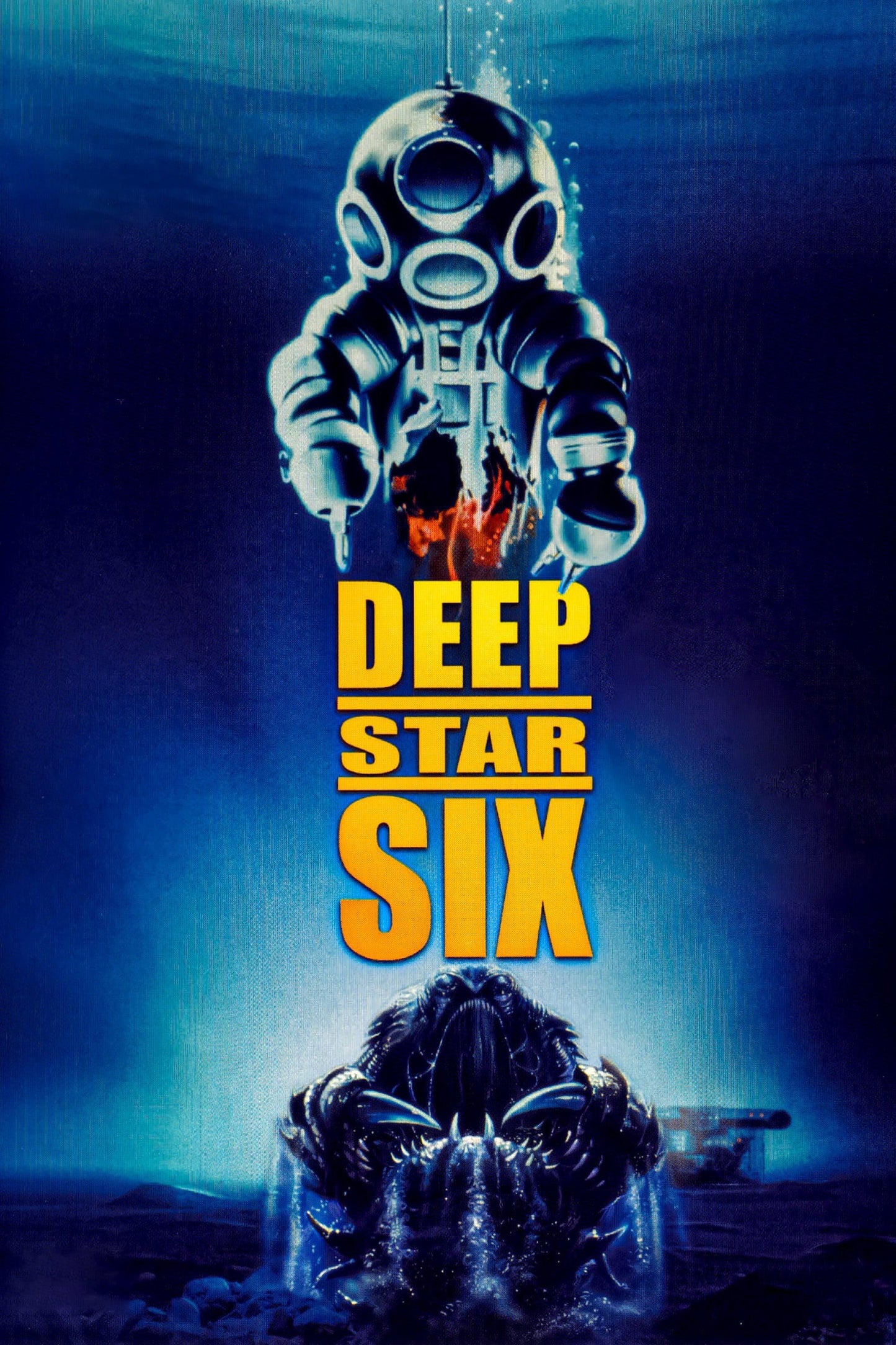 Deepstar Six (1989) Movie Keychain