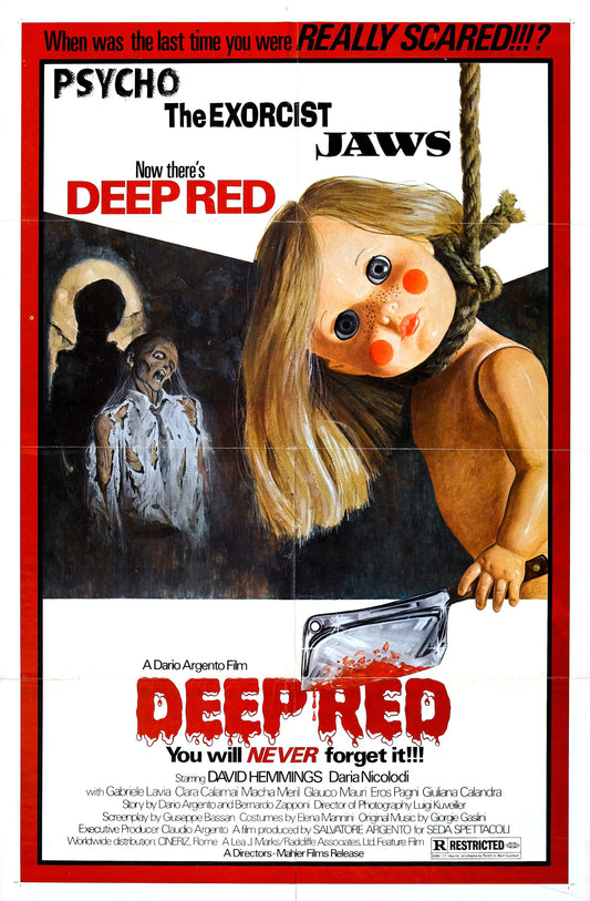 Deep Red 01 Movie Magnet