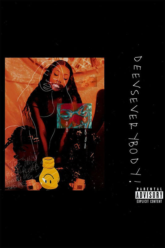 Deetranada Deevs Everybody Rap Music Print Painting Jigsaw Puzzle