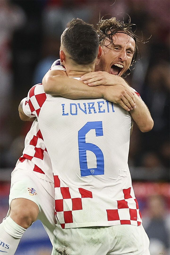 Dejan Lovren Luka Modric Croatia World Cup Keychain