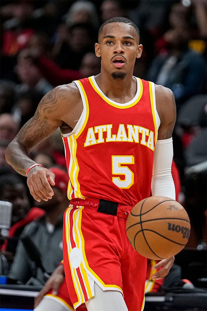 Dejounte Murray 5 Atlanta Hawks Team Sports Athlete Jigsaw Puzzle