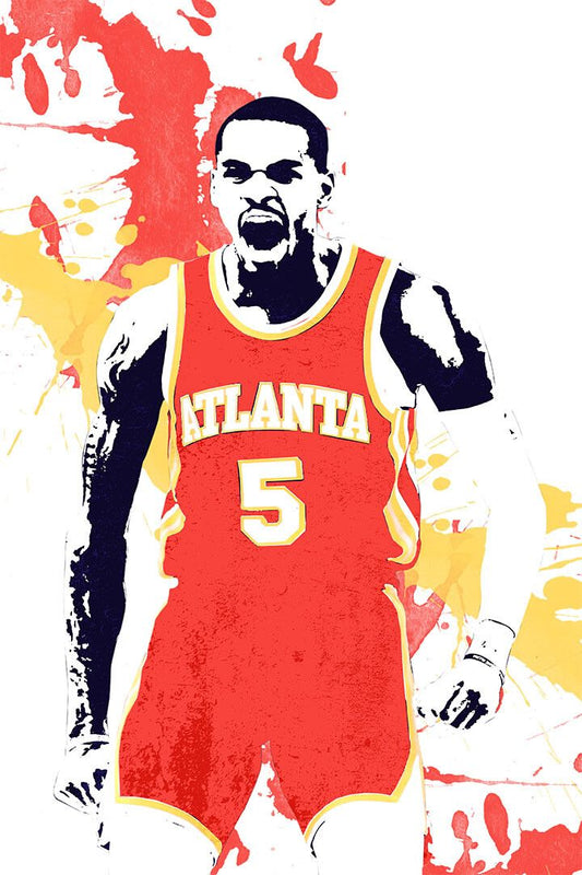 Dejounte Murray American Basketball Atlanta Hawks Team Jigsaw Puzzle