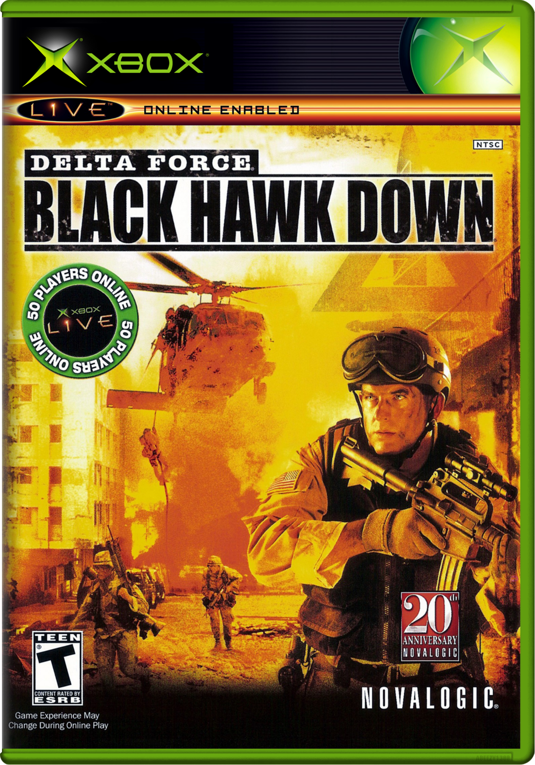Delta Force Black Hawk Down (Usa, Europe) Xbox Print Poster