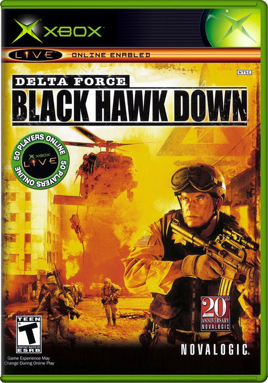 Delta Force Black Hawk Down (Usa, Europe) Xbox Jigsaw Puzzle