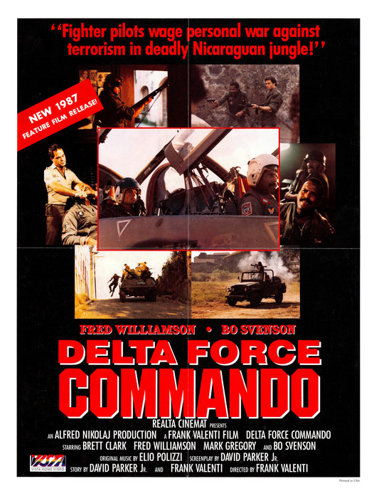 Delta Force Commando 01 Movie Magnet