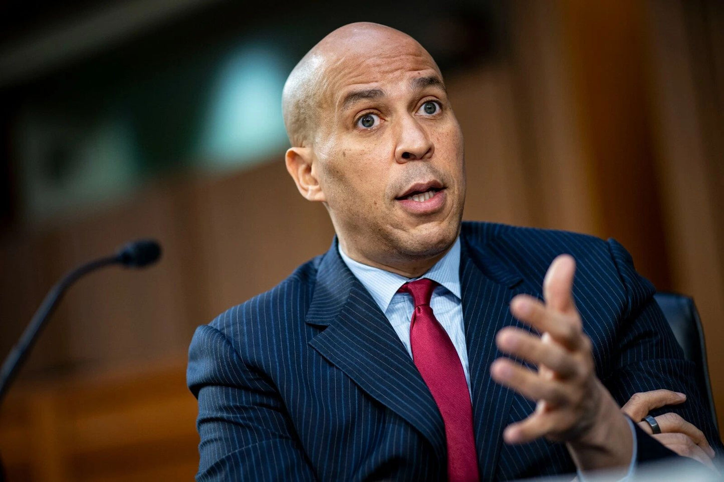Democrat New Jersey Senator Cory Booker Poster Photo Picture Banner Print