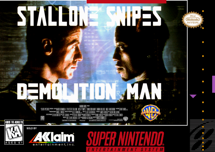 Demolition Man (Usa) Snes Keychain