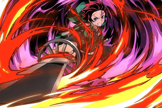 Demon Slayer Kimetsu No Yaiba Action Anime Jigsaw Puzzle