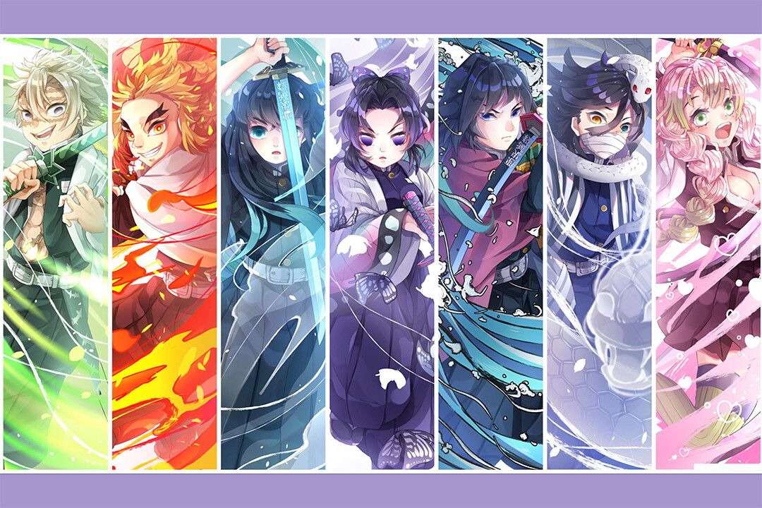 Demon Slayer Kimetsu No Yaiba Fight Anime Jigsaw Puzzle