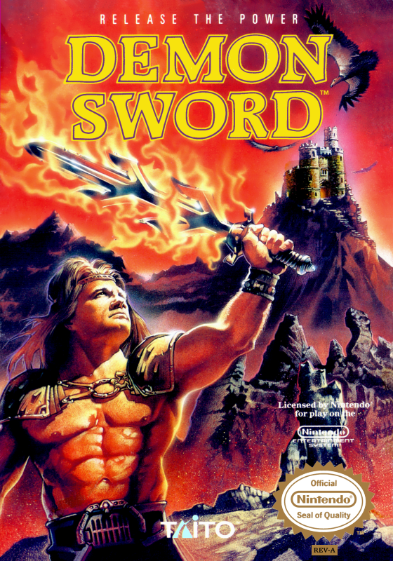Demon Sword (Usa) Nes Print Poster