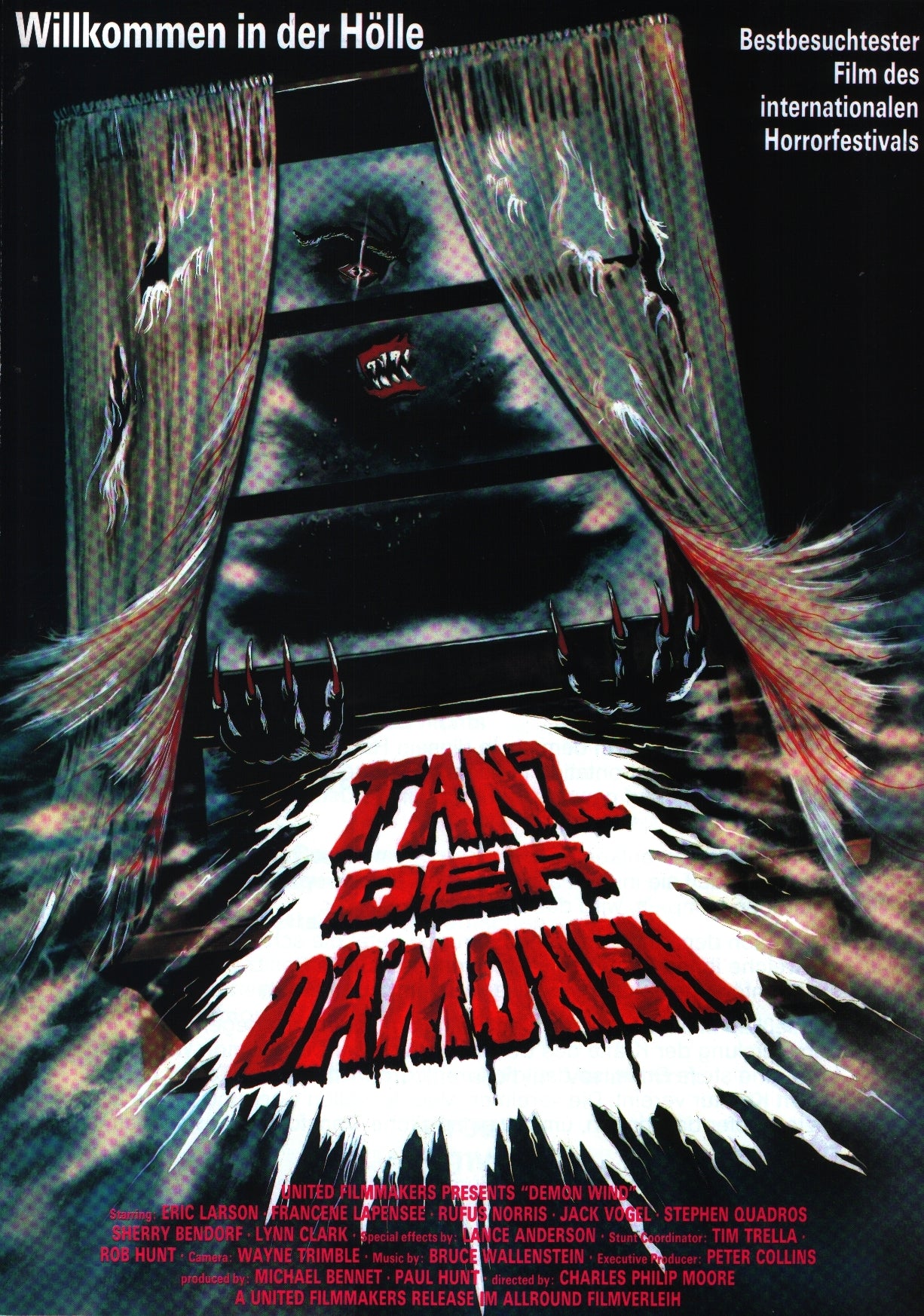 Demon Wind 01 Movie Magnet