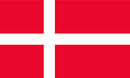 Denmark Flag Print Poster