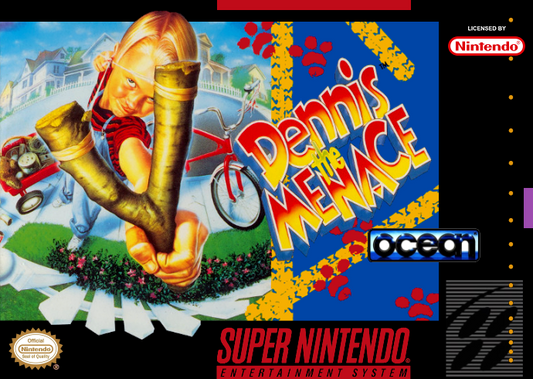 Dennis The Menace (Usa) Snes Print Poster