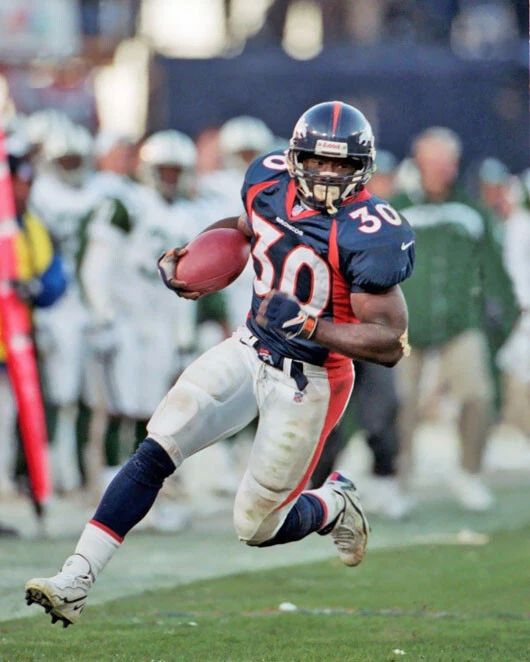 Denver Broncos Terrell Davis Magnet Print Football Magnet Hof 2017 2