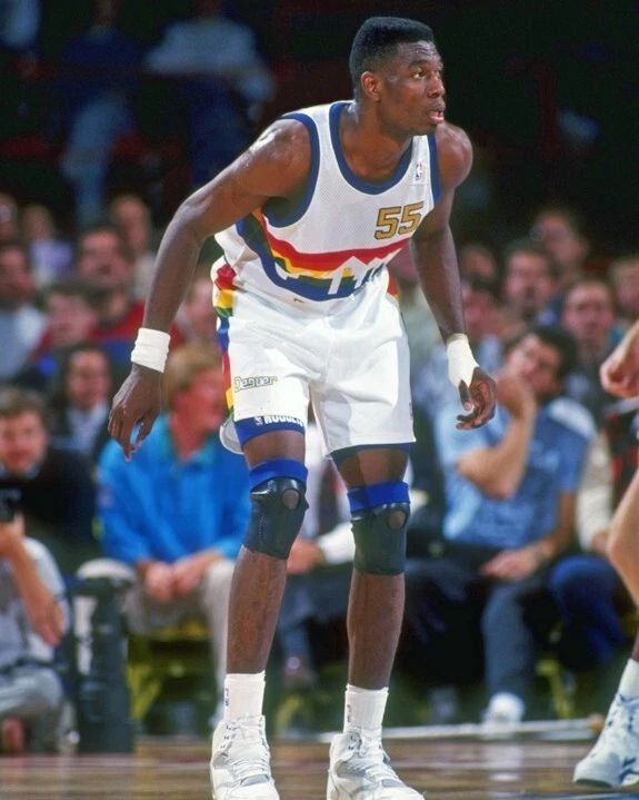 Denver Nuggets Dikembe Mutombo Glossy Magnet Basketball Magnet Hof 15 2
