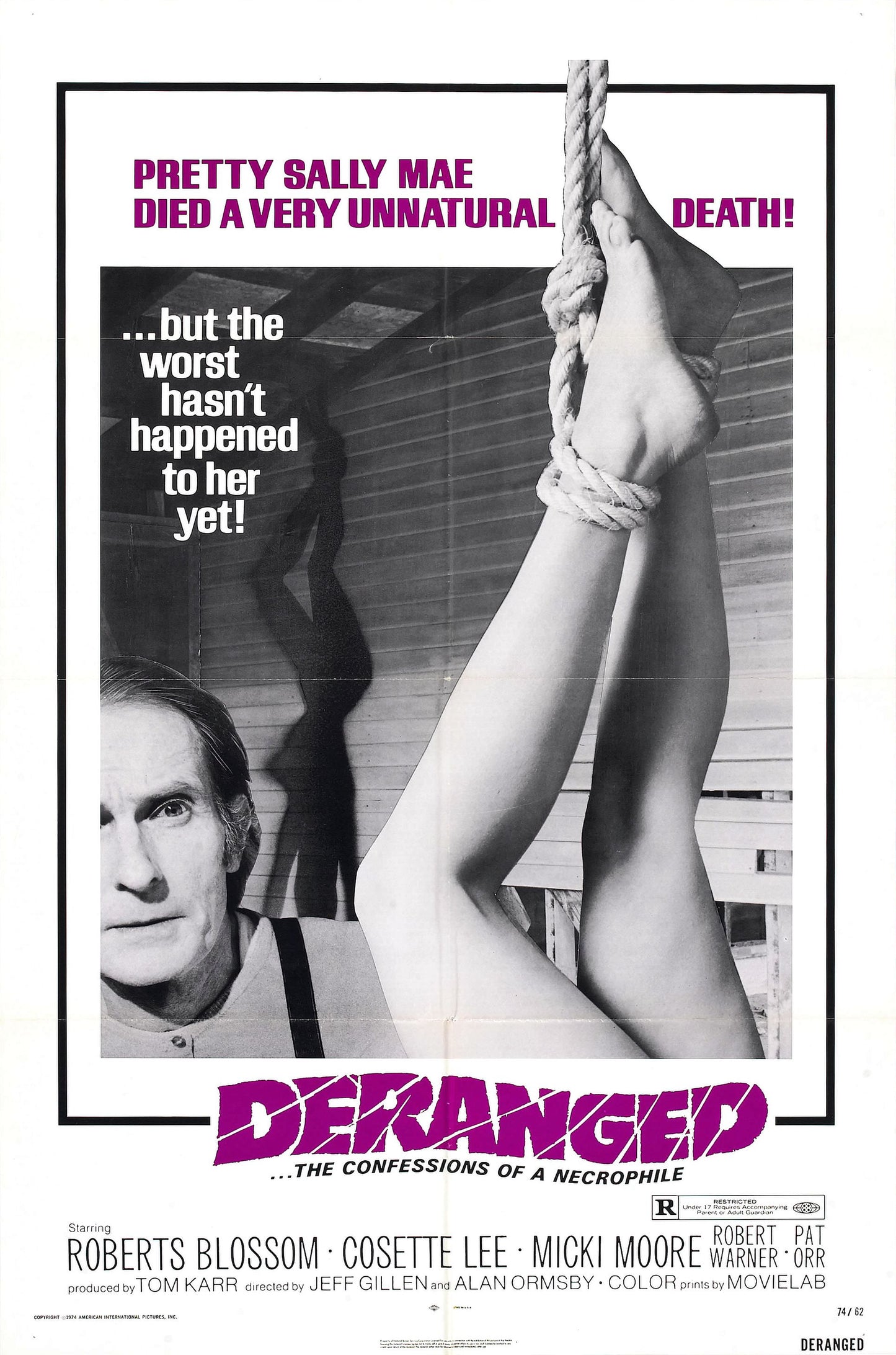 Deranged 01 Movie Magnet