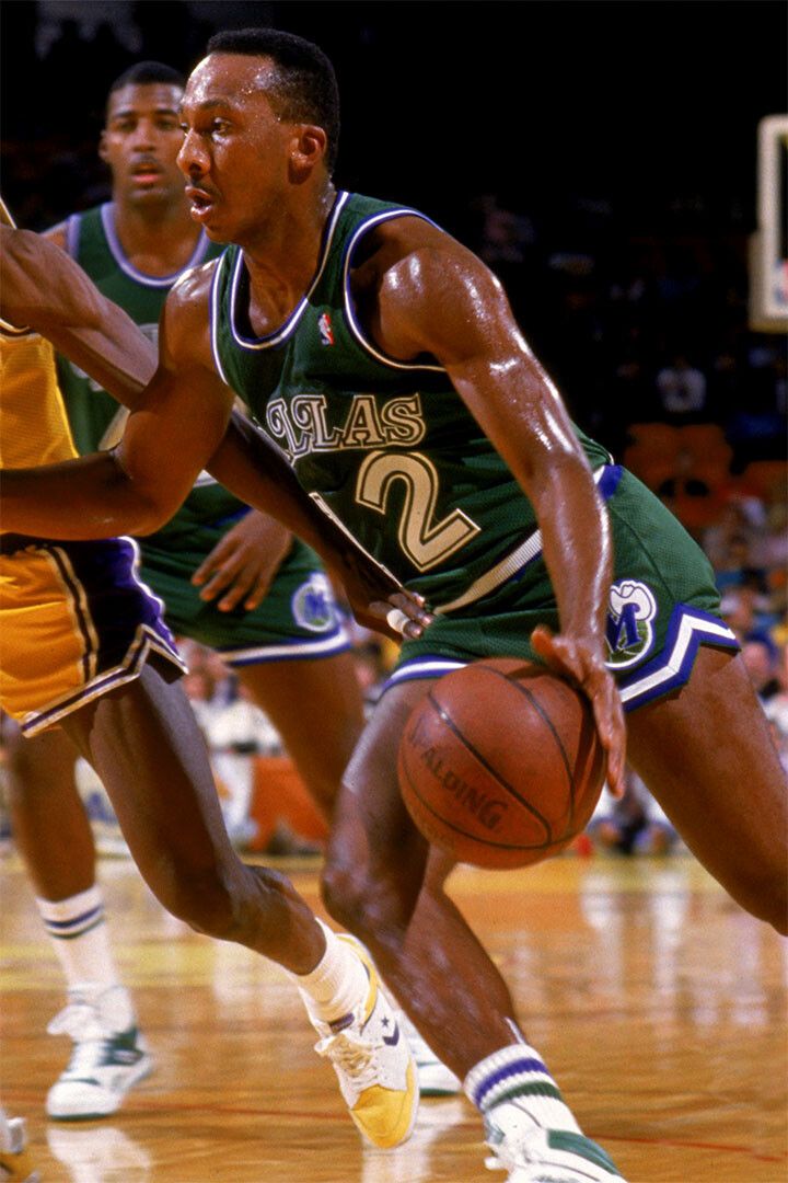 Derek Harper Basketball Player Print Painting Jigsaw Puzzle