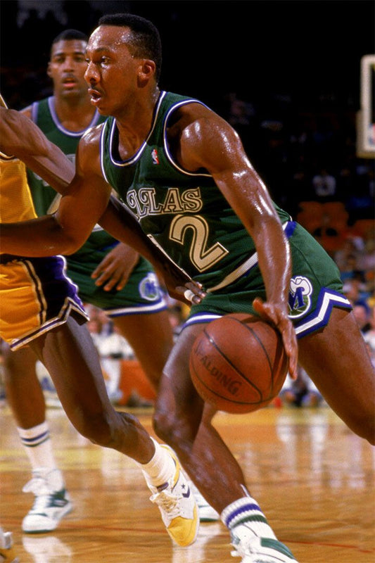 Derek Harper Basketball Player Print Painting Jigsaw Puzzle