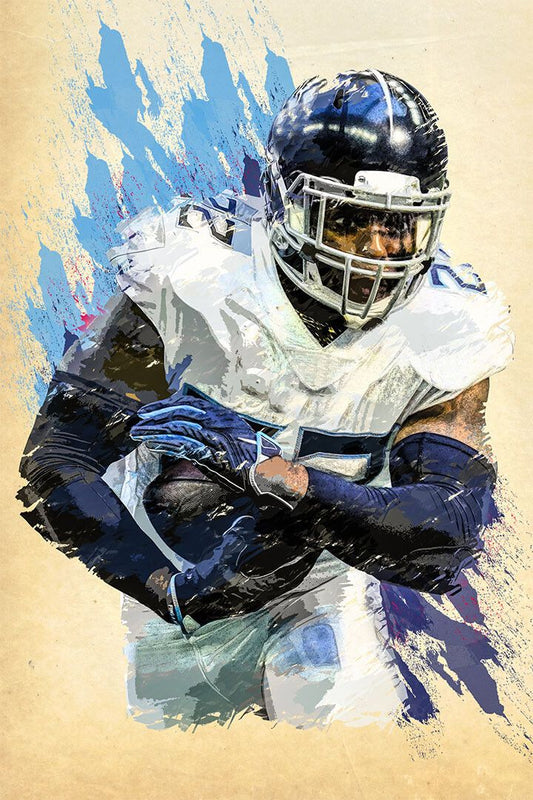 Derrick Henry American Football Team Tennessee Titans Jigsaw Puzzle